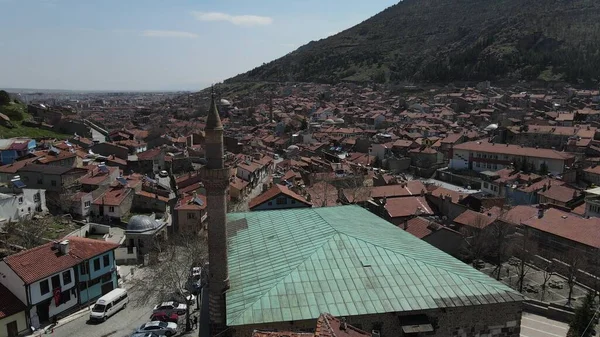 Vista aérea Mesquita da Anatólia — Fotografia de Stock