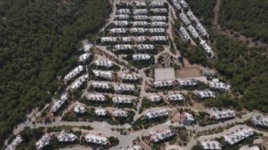 Tatil alanı mimarisi yeşil anten