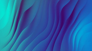 3 boyutlu modern dalga eğrisi soyut arkaplan. Lüks bir geçmişi var. Yarım tonluk gradyanlar. Yüksek kalite fotoğraf