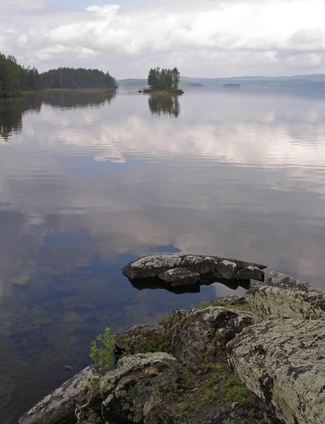 Landschaft mit der Insel — Stockfoto