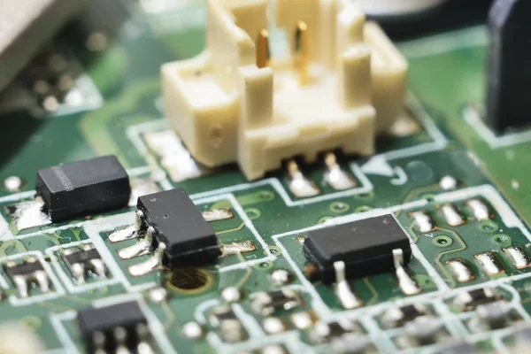 Manufacturing  circuit board — Stock Photo, Image