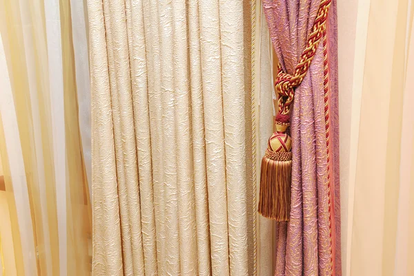 Hangings, drapes and curtains — 스톡 사진