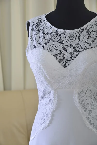 Abito da sposa con pizzo — Foto Stock