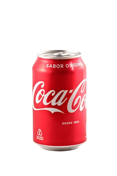 Erfrischende Cola Getränkeflasche Von Coca Cola European Partners Stockbild
