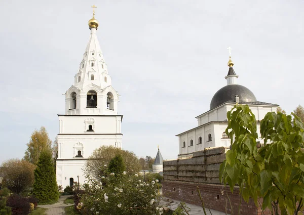 Belfry Mosteiro Luzhetsky Ferapontov Mozhaysk Região Moscou Rússia — Fotografia de Stock