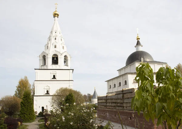 Belfry Στο Μοναστήρι Luzhetsky Ferapontov Mozhaysk Περιοχή Μόσχας Ρωσία — Φωτογραφία Αρχείου