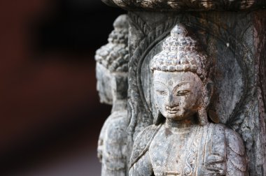 taş bir Buda heykeli