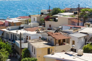 Rethymnon parlak güneşin altında