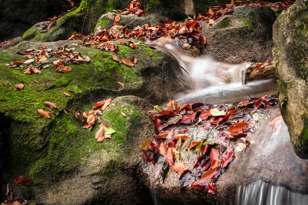 Acqua e verdi colline sulla velocità dell'otturatore più lenta — Foto Stock