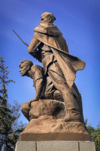 Soviet war memorial in Sevastopol — Stock Photo, Image