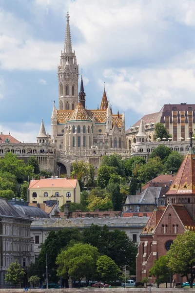 Chiesa di Matthias a Budapest, Ungheria nel centro di Buda Castl — Foto Stock