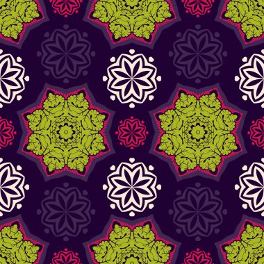 Çiçek desen. Soyut sorunsuz duvar kağıdı.