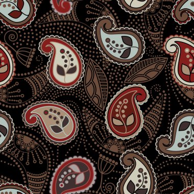 Renkli dekoratif desen. Etnik köken