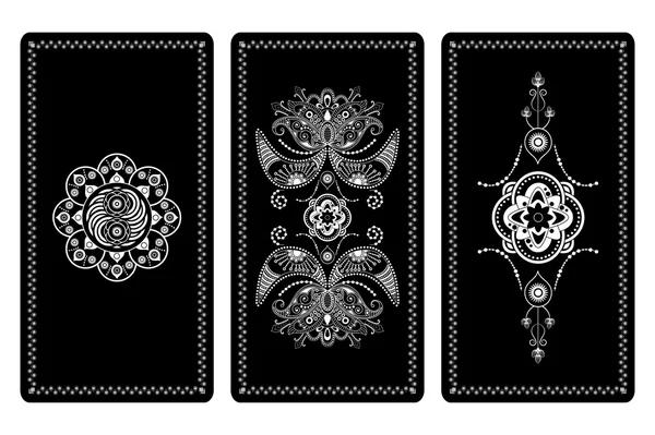 Vector illustration design for Tarot cards — Stock Vector