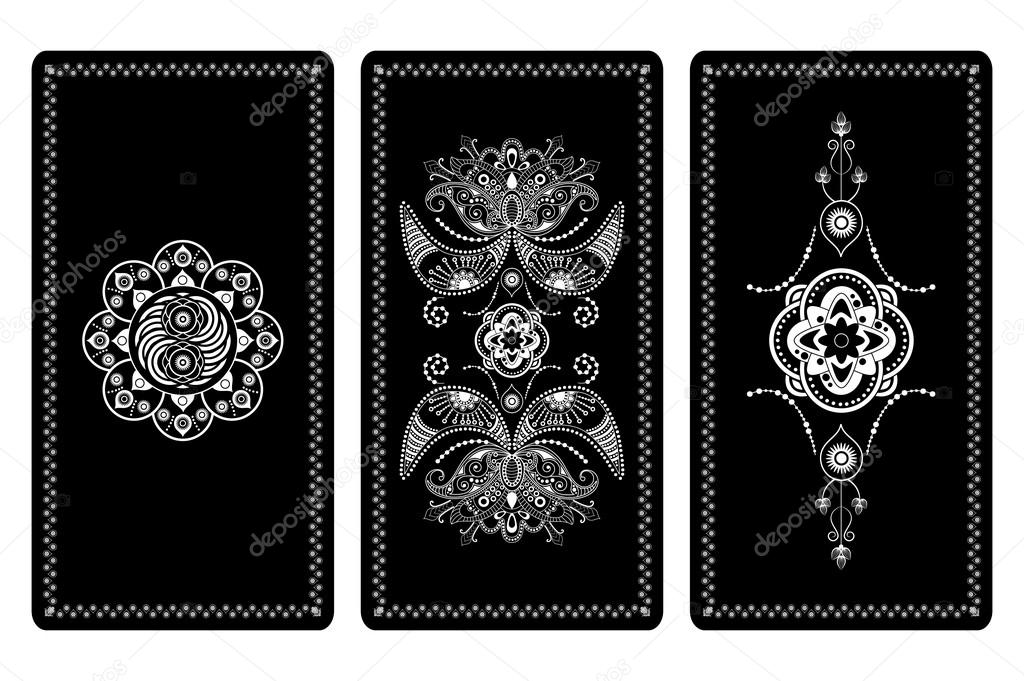 Vector illustration design for Tarot cards