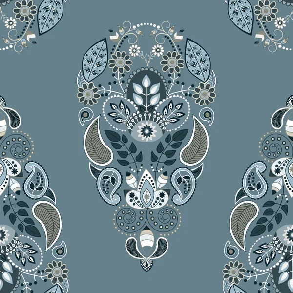 Modèle sans couture Paisley — Image vectorielle