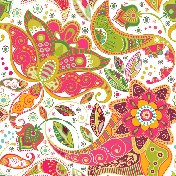 Floral seamless pattern — Stock Vector