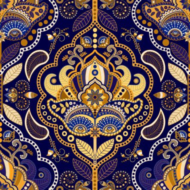 Paisley pürüzsüz desen