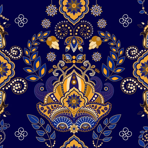 çiçek desenli seamless modeli