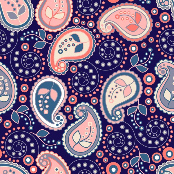 Modèle sans couture paisley vectoriel — Image vectorielle