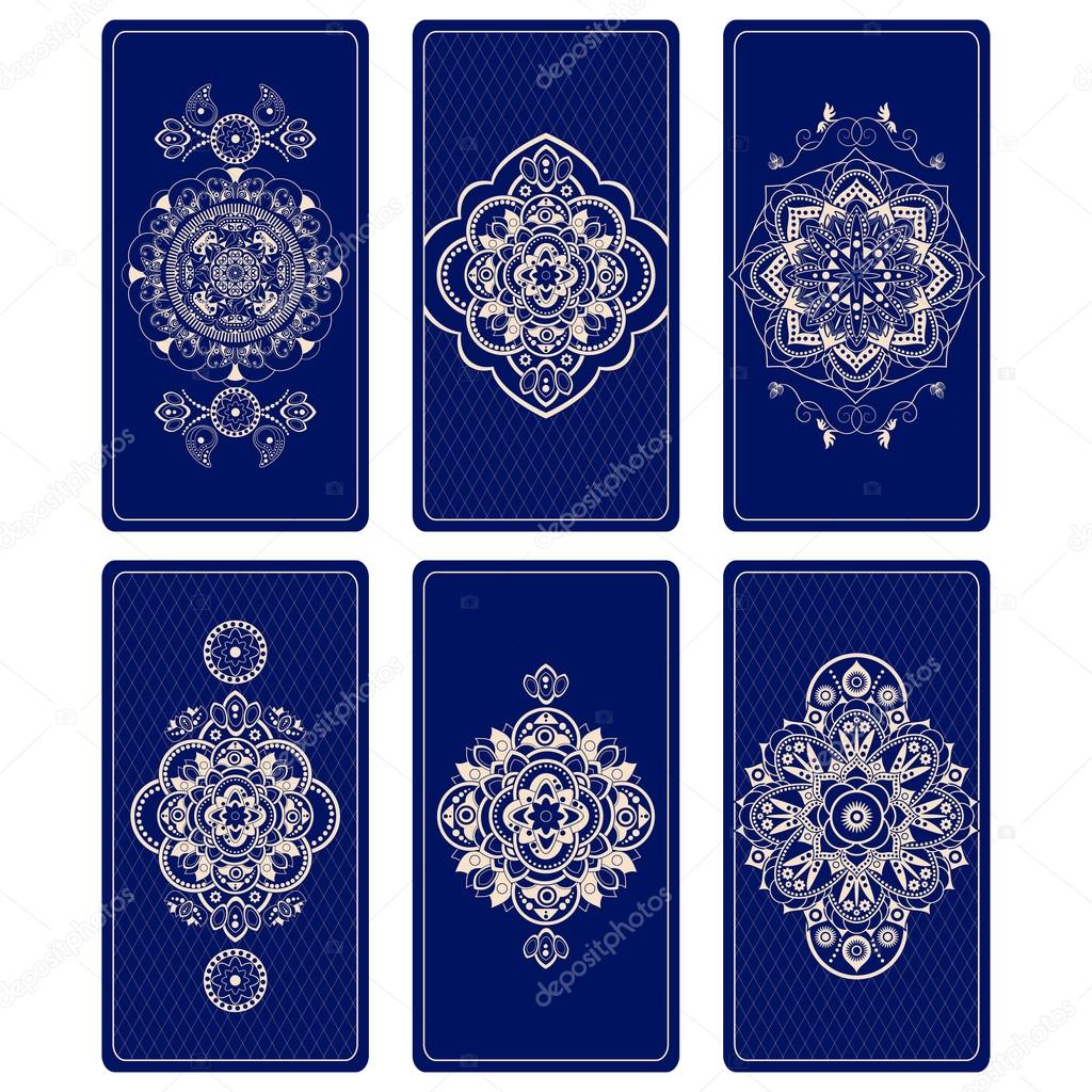 Vector illustration for Tarot cards