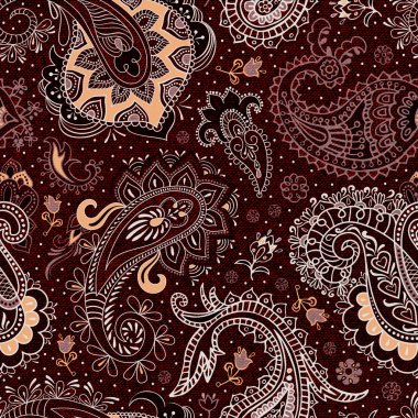 renkli etnik seamless modeli