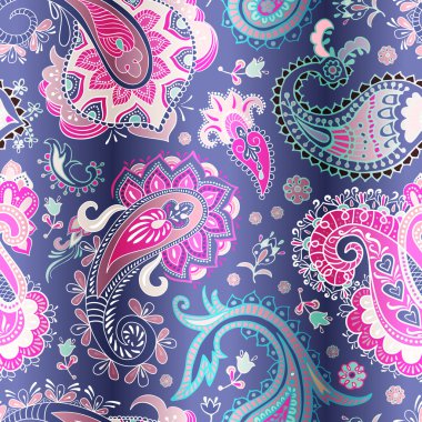 Paisley pürüzsüz desen