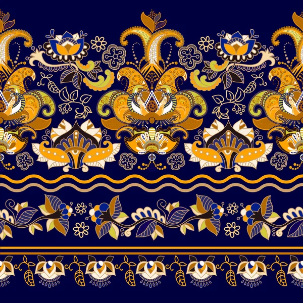 Çizgili seamless modeli. Çiçek duvar kağıdı