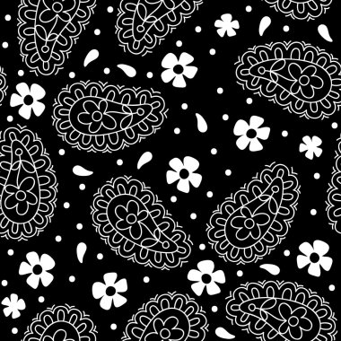 Paisley pürüzsüz desen