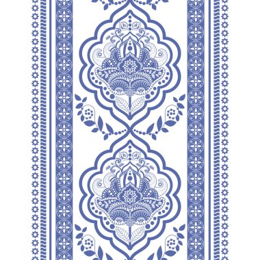 Vektör damaskesiz desen