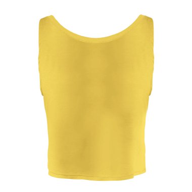 Tasarımlarınızı güzel bir şekilde sunmanıza yardımcı olması için, temiz bir Back View Kadın Kısa Tank Üst Model. 