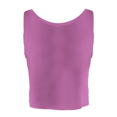 Temiz bir Back View Kadın Kısa Tank Üst Model Kraliyet Leylak Rengi, tasarımlarınızı güzel bir şekilde sunmanıza yardımcı olur. 