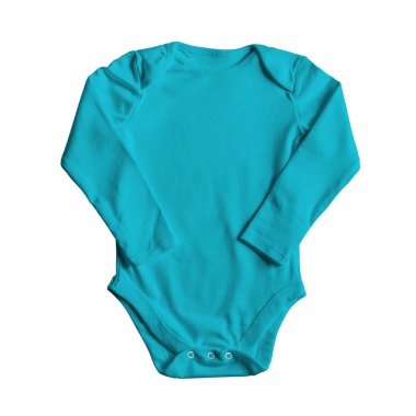 Use this Front View Sweet Baby Bodysuit Mockup In Blue Curacao Color, and your design becomes more realistic. clipart