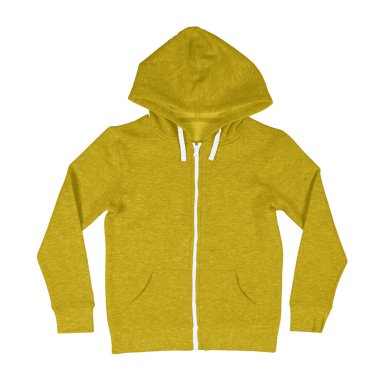 Siber Sarı Fermuarlı Harika Çocuğun Kapüşonlu Kapüşonlu Mankeni ile birkaç tıklamayla şık bir fotoğraf çekin..