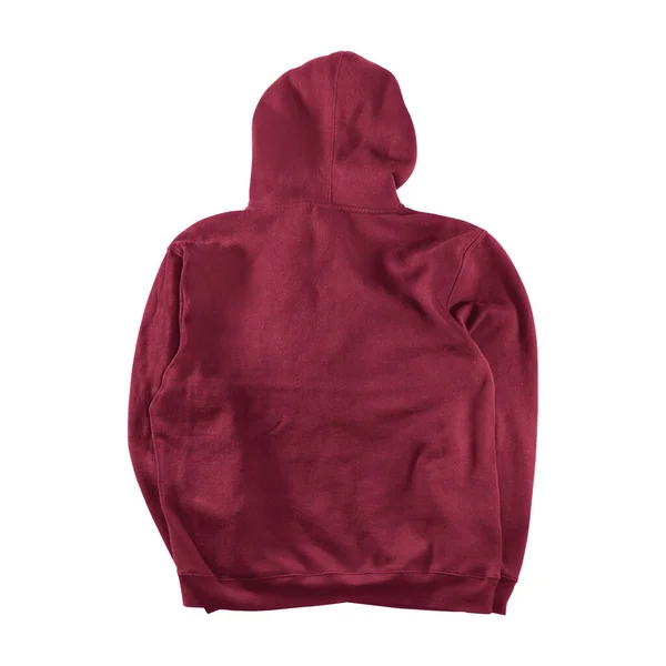 Этом Разделе Можно Найти Практически Угодно Макет Hoodie Mocup Red — стоковое фото