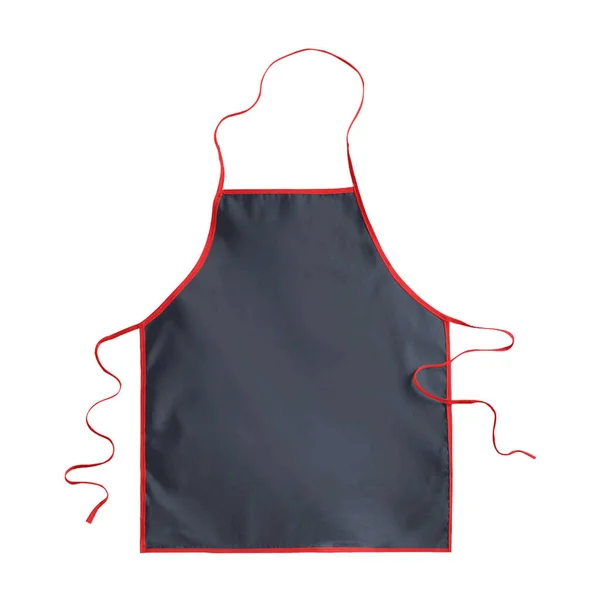 Iklan Merek Anda Seluruh Dengan Mockup Apron Sederhana Dalam Warna — Stok Foto