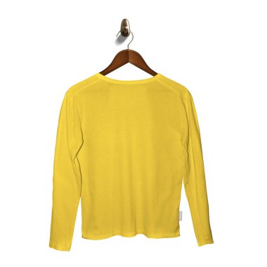 Bu profesyonel Back View Klas Uzun kollu tişört Limonlu Zest Renkli, marka logonuzu veya tasarımlarınızı göstermek için mükemmel..