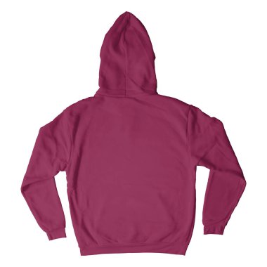 Markanızın tasarımını bu Arka Görünüm Gerçekçi Kazak Mockup 'la Koyu Sangria Rengi ile tanıtın.