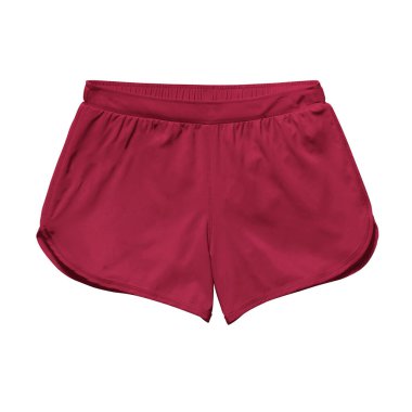 Grafiklerinizi bu Ön Görünüm Süslü Kadın Şortu 'na yapıştırın Kırmızı Bud Rengi ile modelleyin ve sanatınız daha gerçekçi olsun.