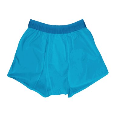 Gerçekçi bir Cephe Görünümü Etkileyici Erkek Boksör Şortu Mavi Atol Rengi ile size lüks bir tasarım sunmak için.