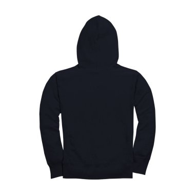 Modern Back View Fabulous Hoodie Mockup Koyu Safir Renkli, size güzel bir tasarım sağlamak için.