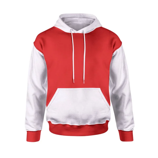 Добавьте Графику Сколько Хотите Front View Creative Men Hoodie Mocup — стоковое фото