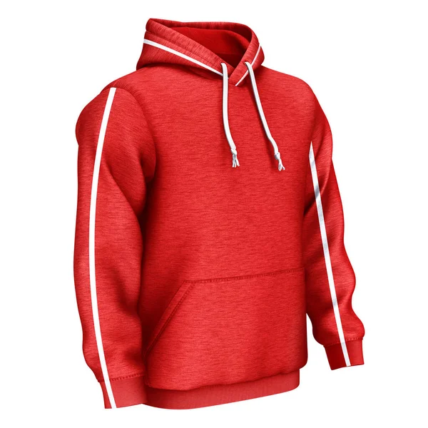 Door Het Gebruik Van Deze Side View Creative Sport Hoodie — Stockfoto