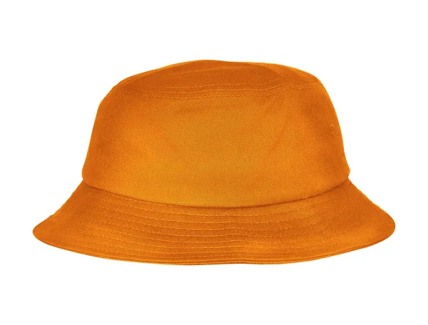 Use Luxurious Bucket Hat Mockup Carrot Curl Color Most Effective — Stock Photo, Image