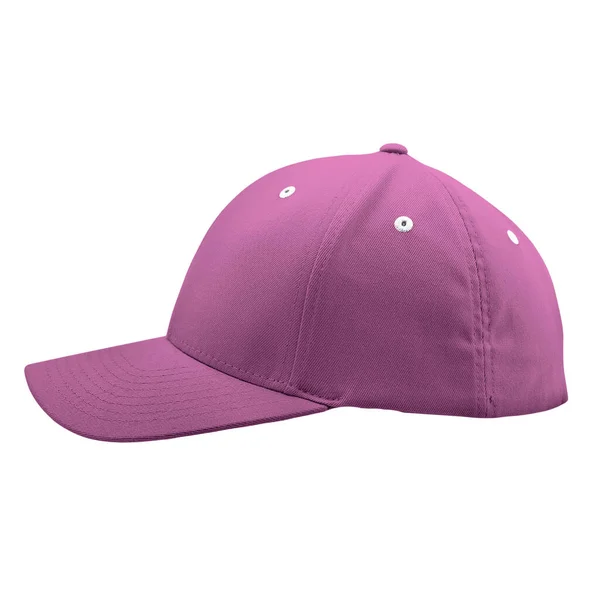 Side View Excelente Cap Mock Purple Orchid Color Para Criar — Fotografia de Stock