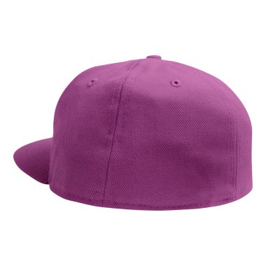 Use this blank Back View Luxurious Cap Mockup In Radiant Orchid Color to make your design becomes more luxuriou