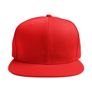 This Front View Luxurious Cap Mockup In Fiery Red Color, will make your designs stand out and look amazin