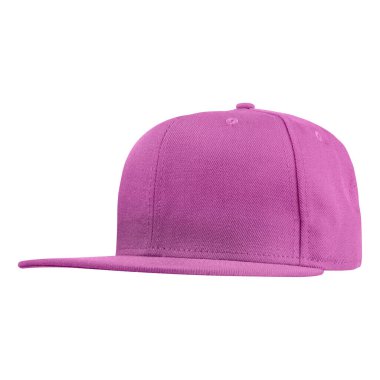 Bu Taraflı Bakış Görünümü Parlak Orkide Rengi ile Lüks Cap Mockup kullanımı kolaydır. Grafiklerinizi istediğiniz gibi bu modele ekleyin.