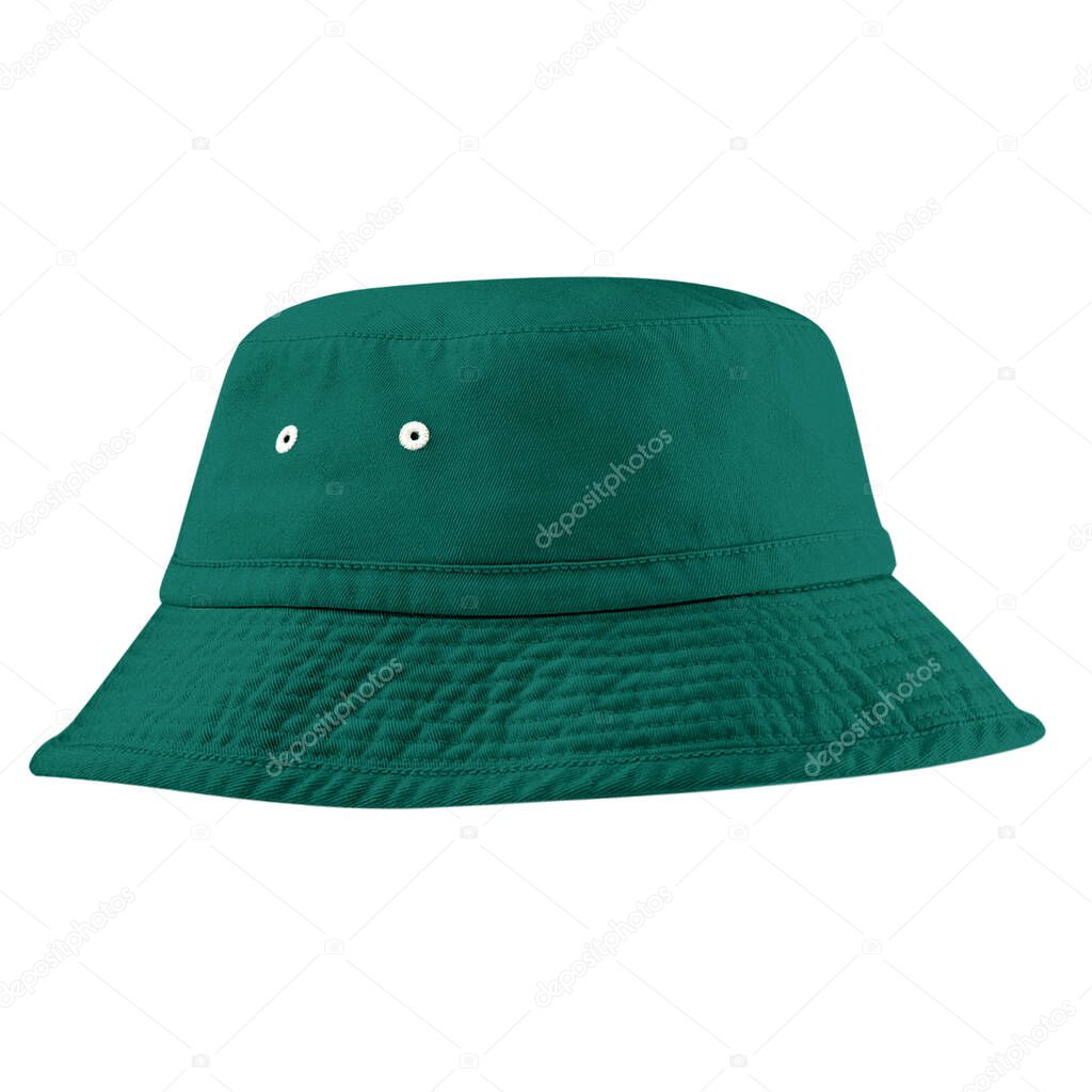 This high resolution Side View FantasticBucket Hat Mockup In Bear Grass Color will make your designing work as photo realistic result in mere minutes.