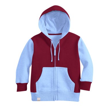 Muhteşem tasarımını ya da logonuzu, Kirazlı Vişne Renkli Fermuarlı Kapüşonlu Çocuklar ile daha sanatsal yapın.